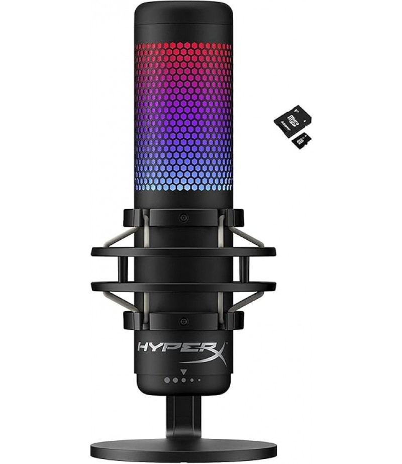 HYPERX MICROPHONE RGB QUADCAST S Black